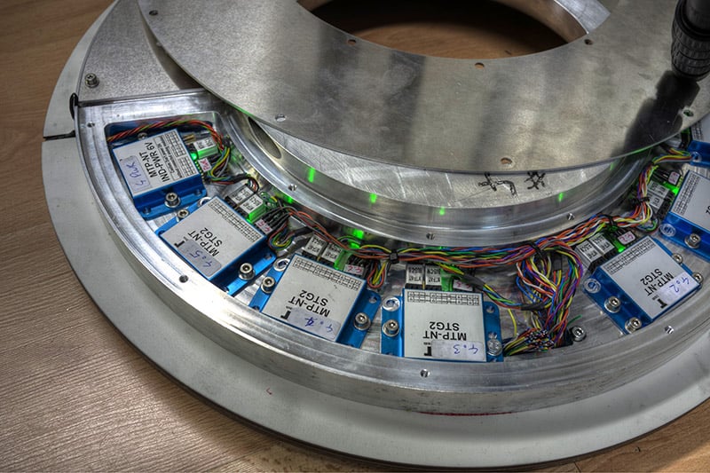 Mobile calibration test rig for instrumented wheelsets - PJM EN